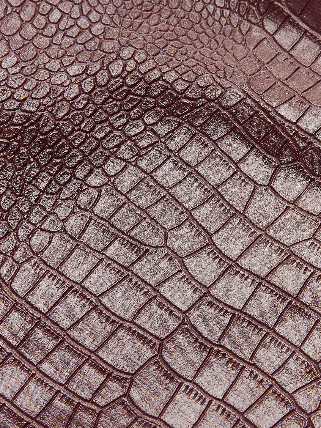 Mini-jupe texturée en faux cuir