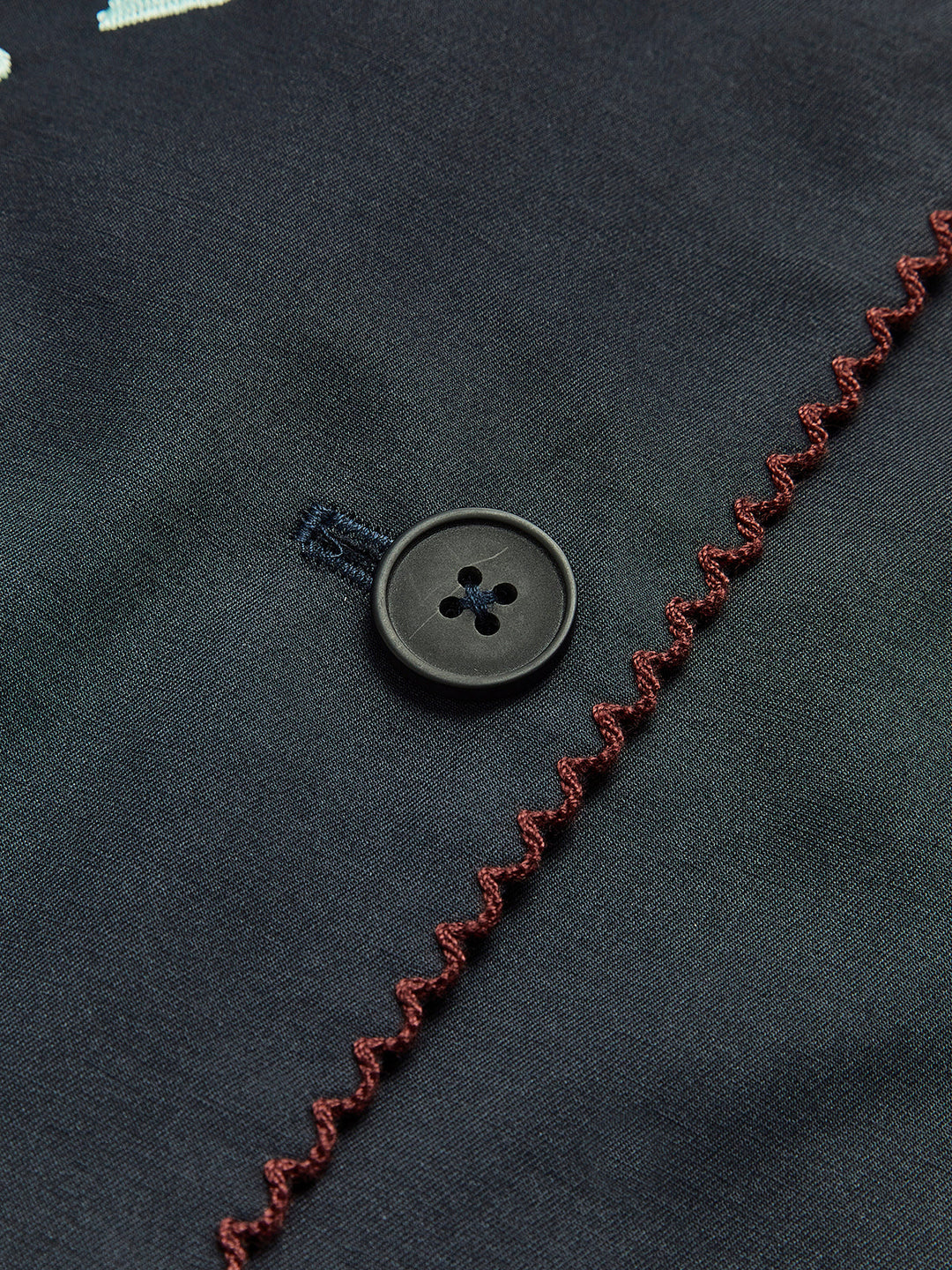 Veste à revers brodée Bohème