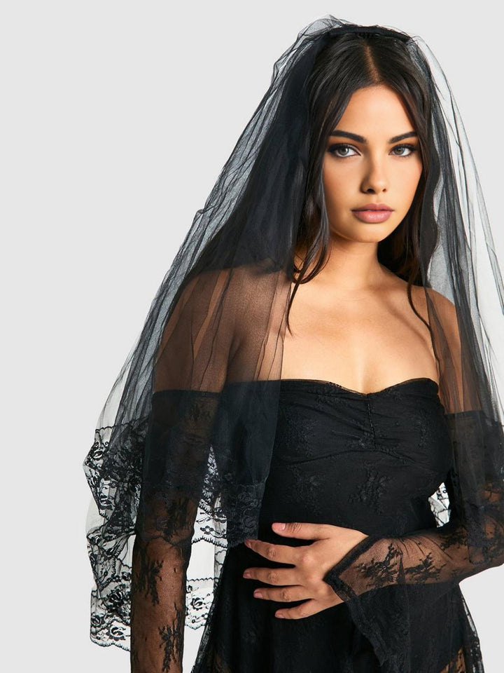 Voile de mariée fantôme d'Halloween