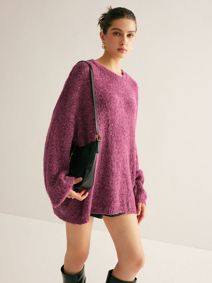 Pull Lâche à Sequins
