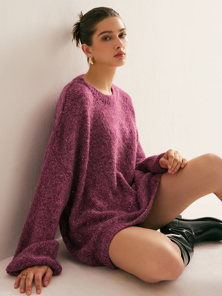 Pull Lâche à Sequins