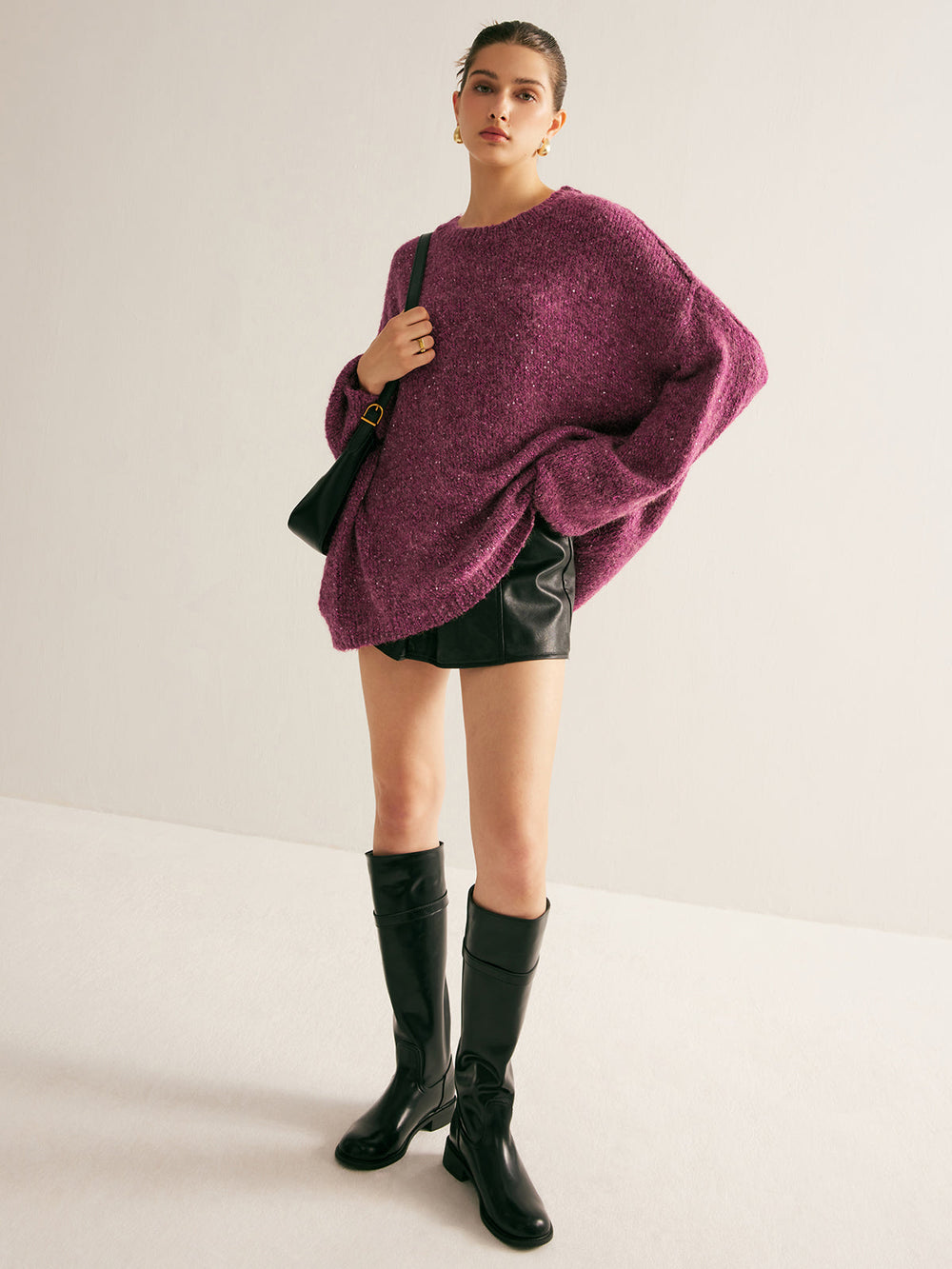 Pull Lâche à Sequins