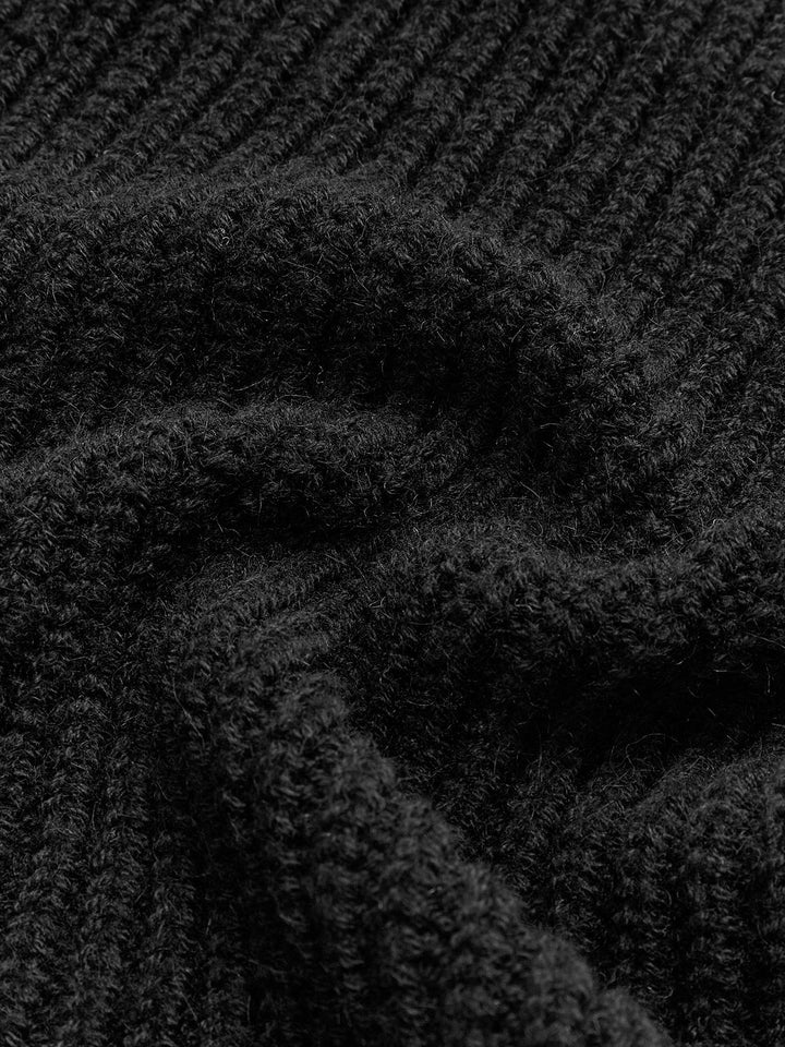 Pull en Maille à Lacets Croisés
