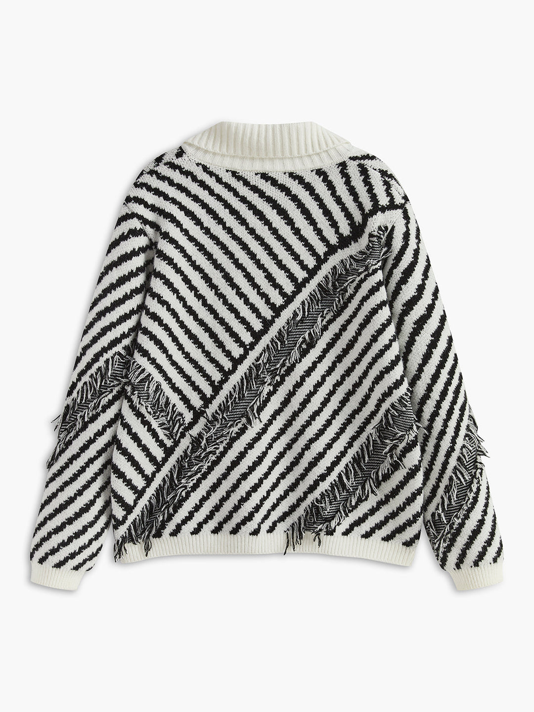 Cardigan Boutonné à revers Bohème