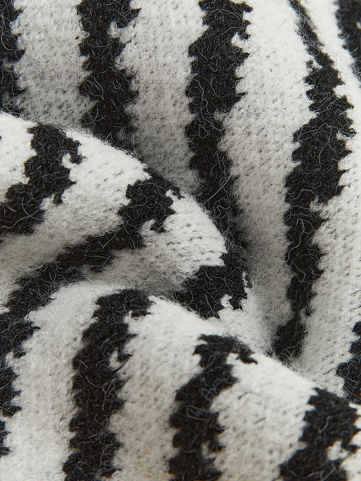 Cardigan Boutonné à revers Bohème