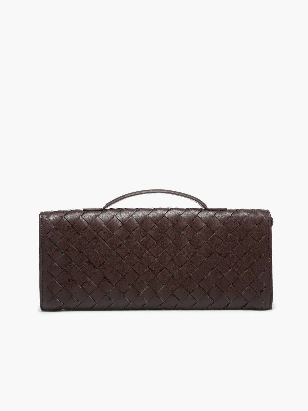 Sac bandoulière à rabat tissé deux voies