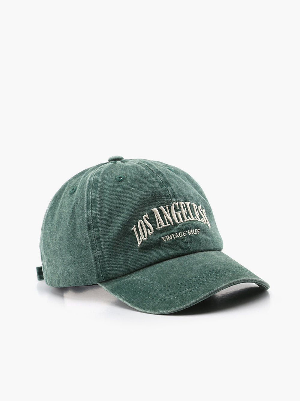 Casquette à lettres brodées