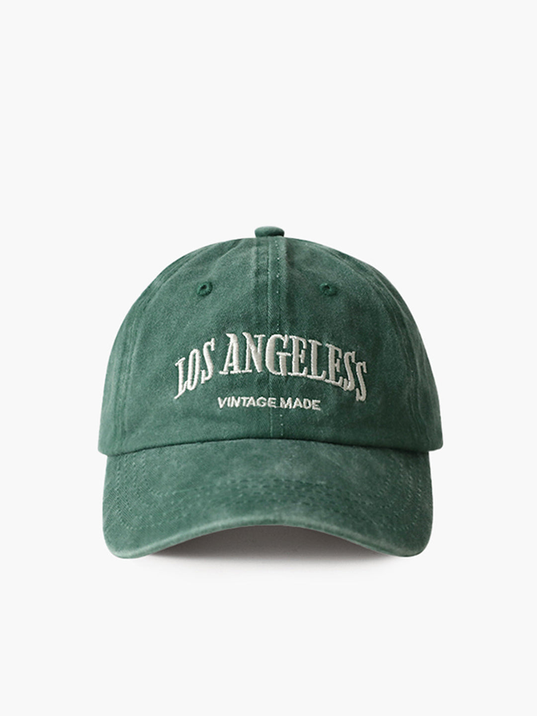 Casquette à lettres brodées