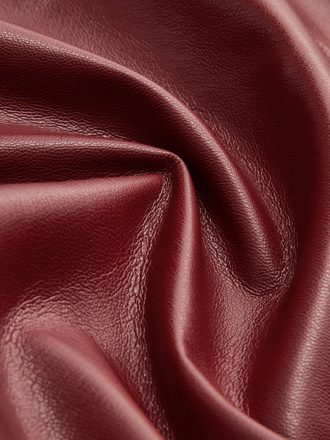 Pantalons en cuir PU taille haute à boutons