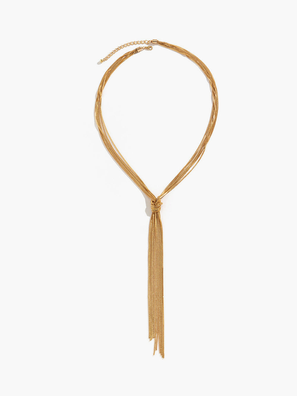 Collier torsadé en forme de Y