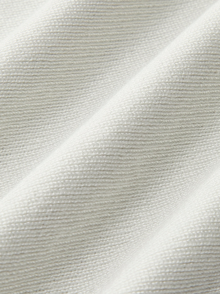 Haut en tricot à panneaux bicolores