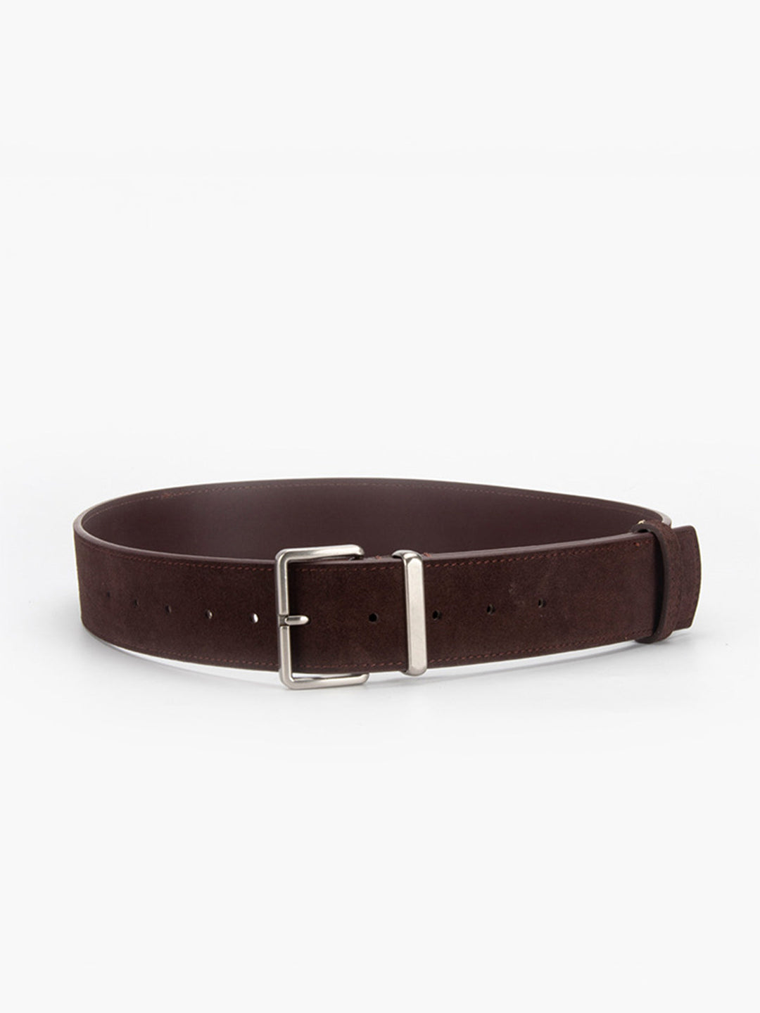 Ceinture en Daim à Boucle Large