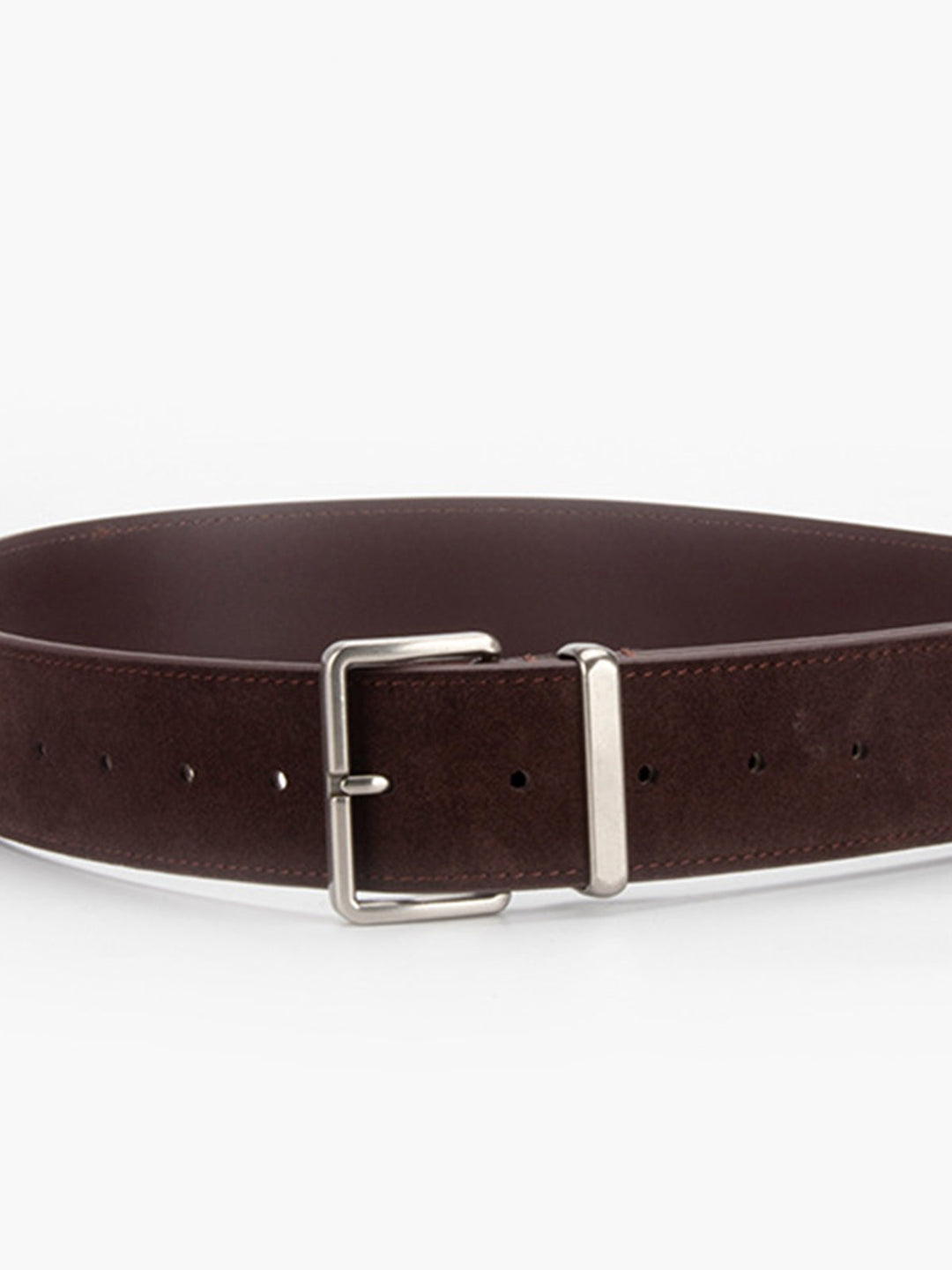 Ceinture en Daim à Boucle Large