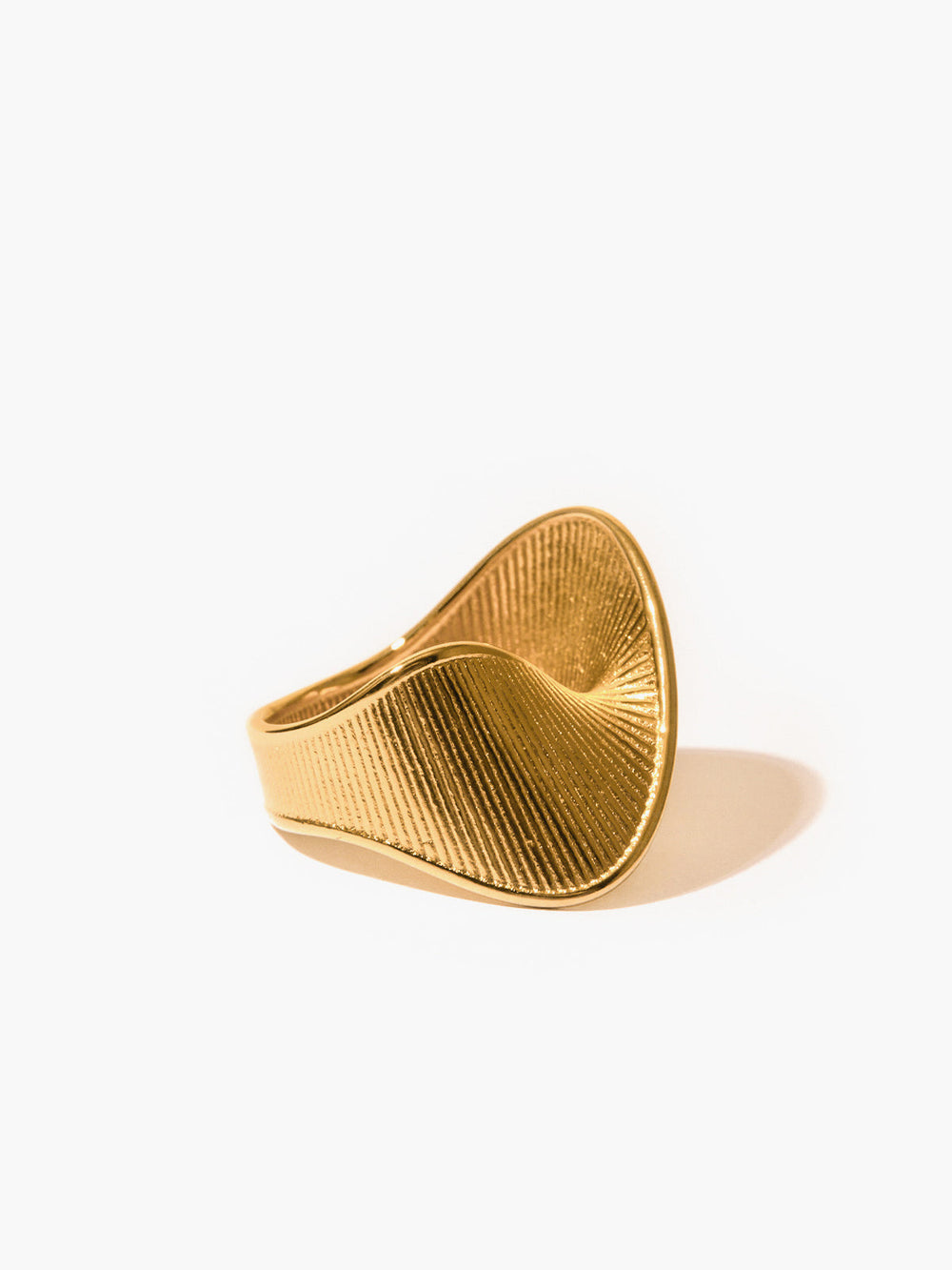 Bague Ondulée Torsadée