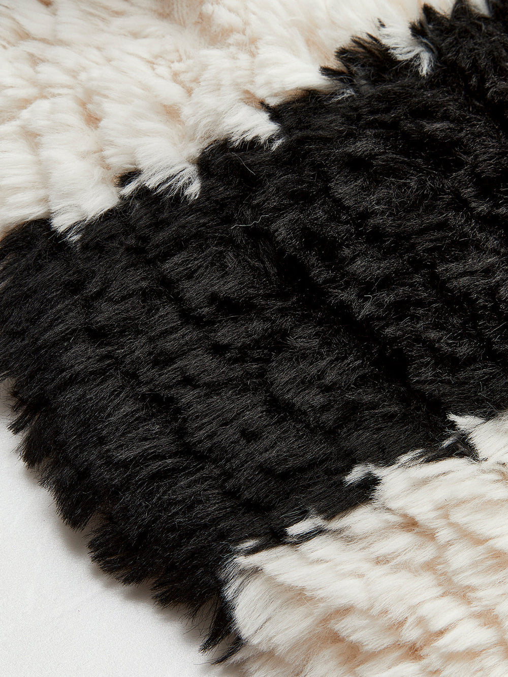 Foulard Peluche Deux Tons