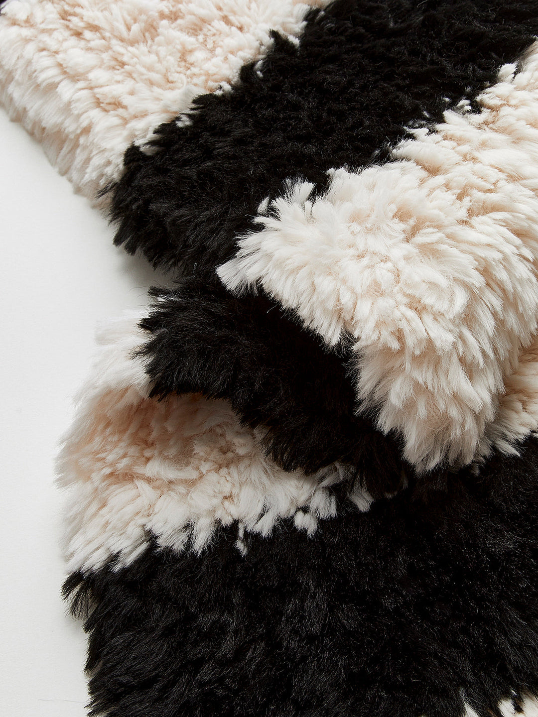 Foulard Peluche Deux Tons