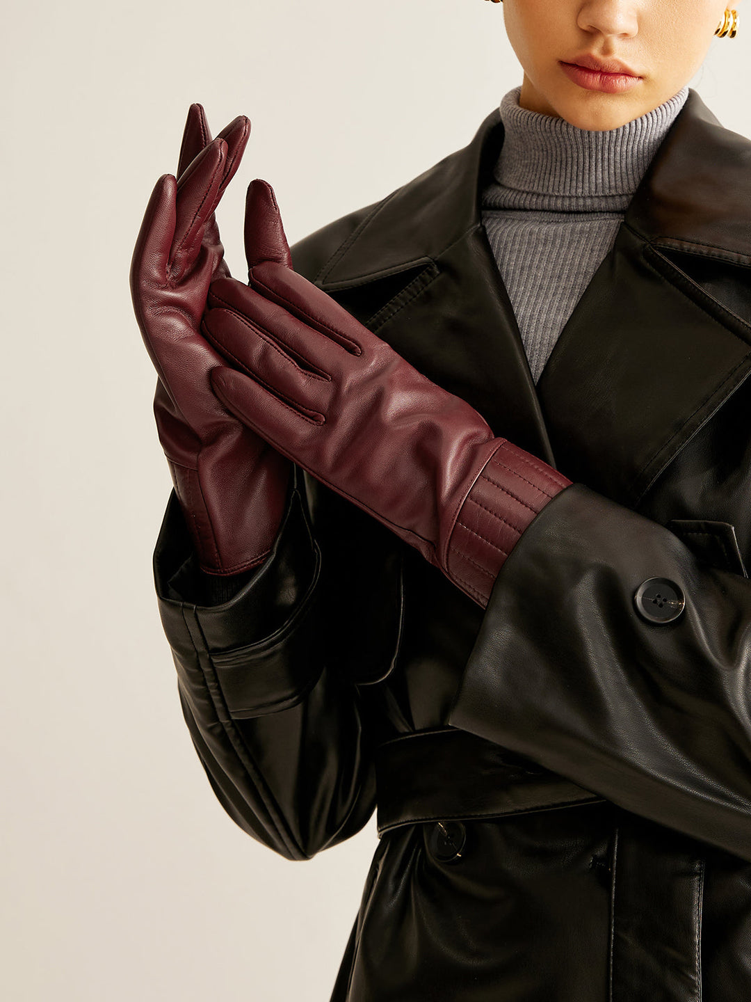 Gants Chauds en Peau de Mouton