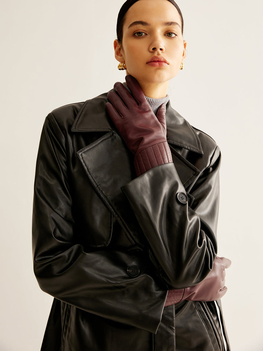 Gants Chauds en Peau de Mouton