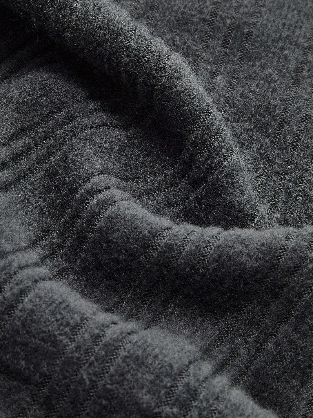 Robe Tricotée à Revers Color Block