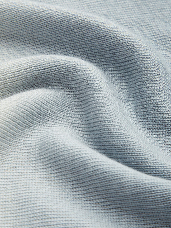Haut Tricot Ajusté Dégradé en Mélange Laine