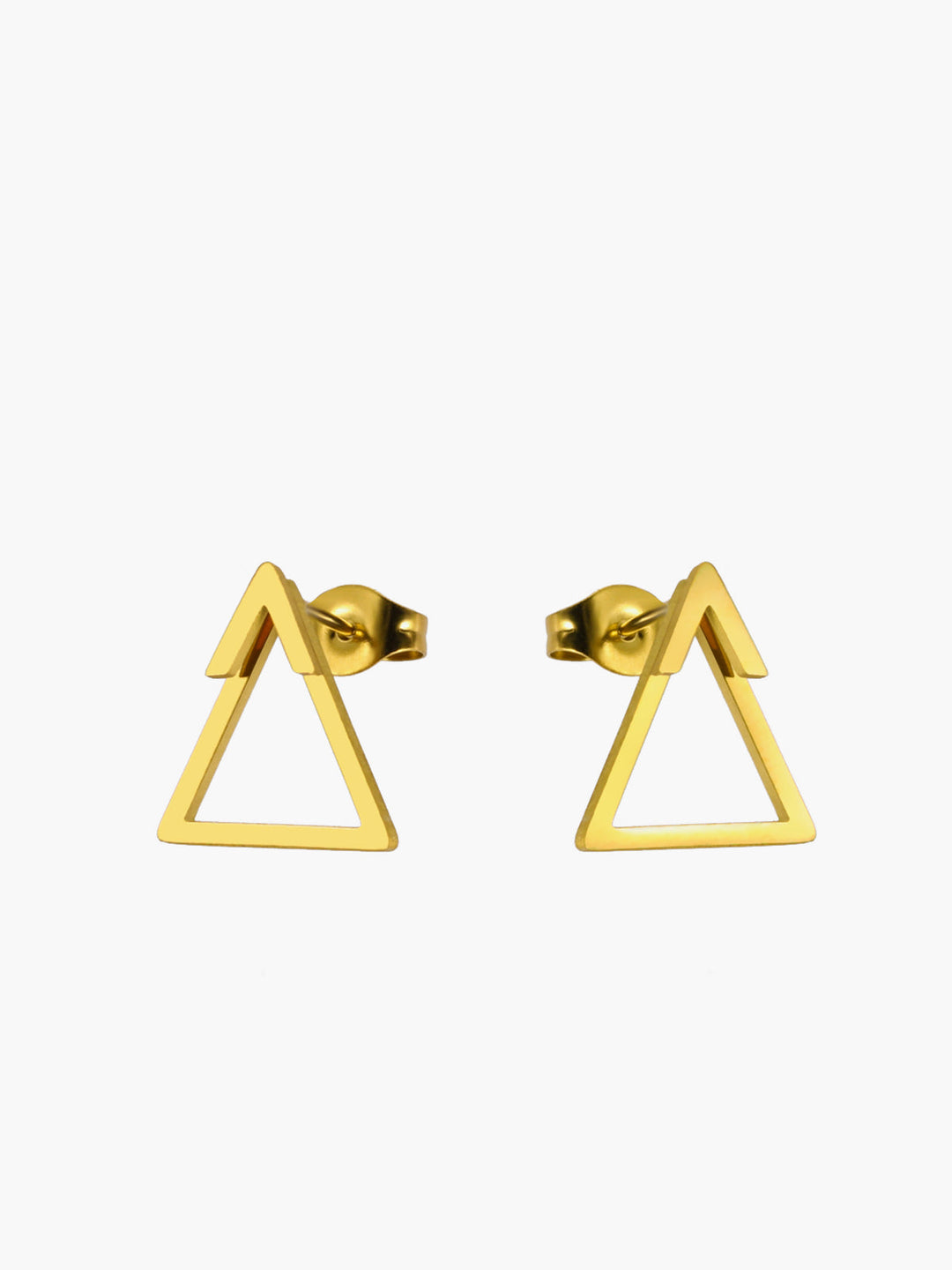 Boucles d'oreilles à clous triangulaires