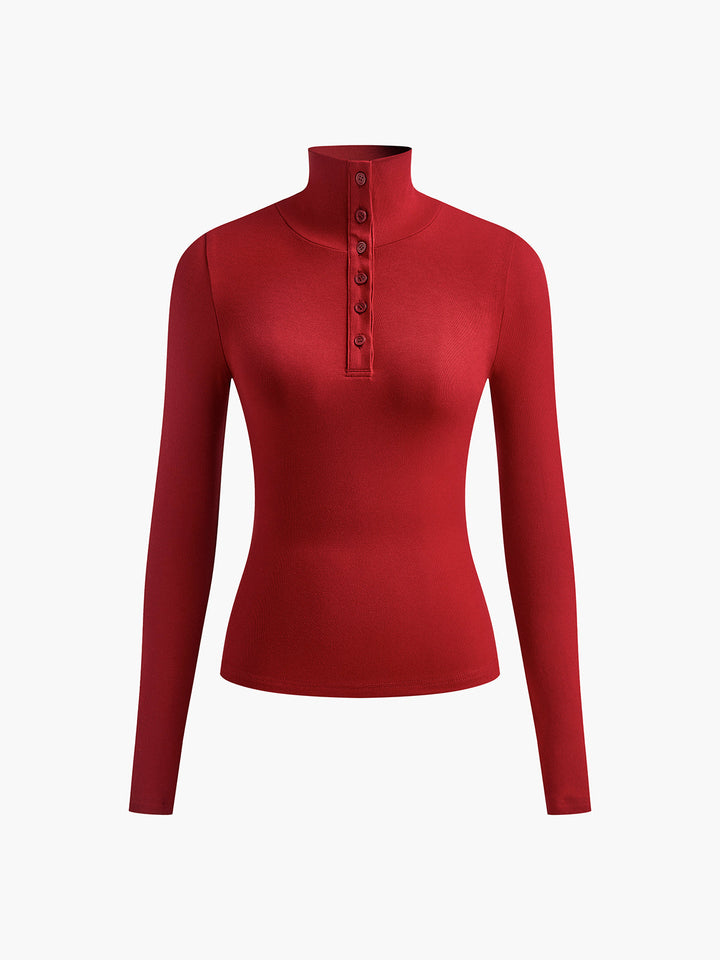Chemise Manches Longues Boutonnée Slinky