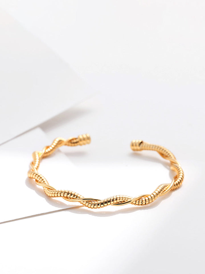 Bracelet Manchette Ouvert Minimaliste