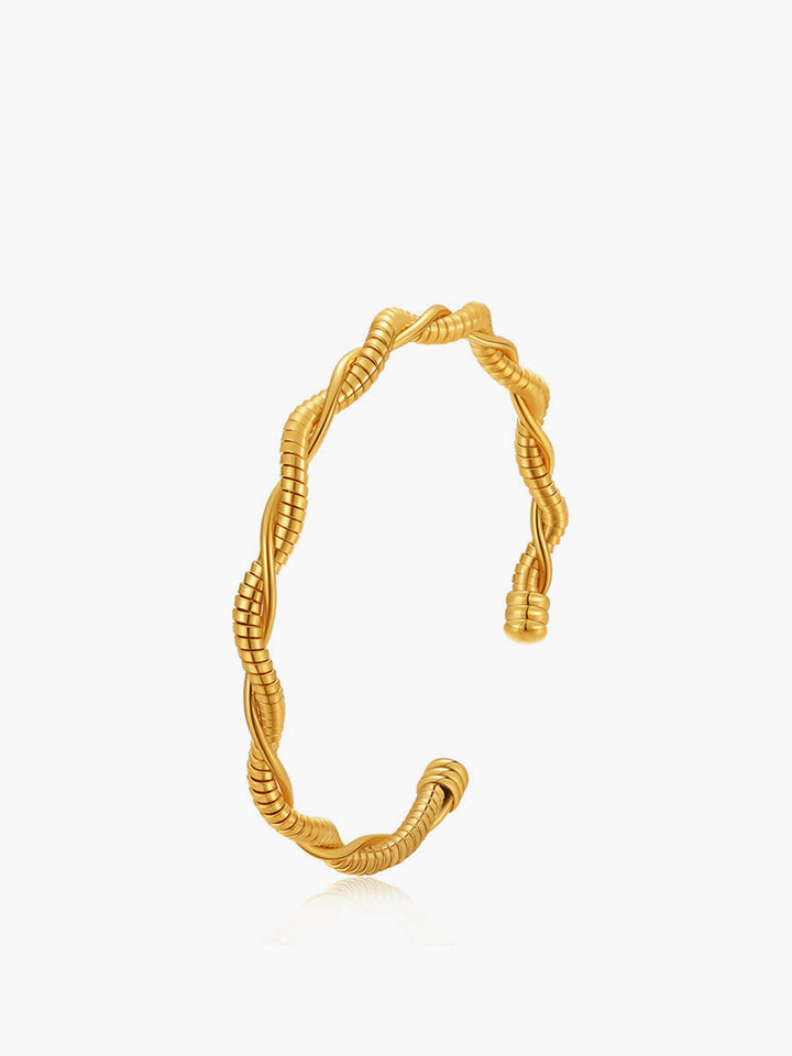 Bracelet Manchette Ouvert Minimaliste