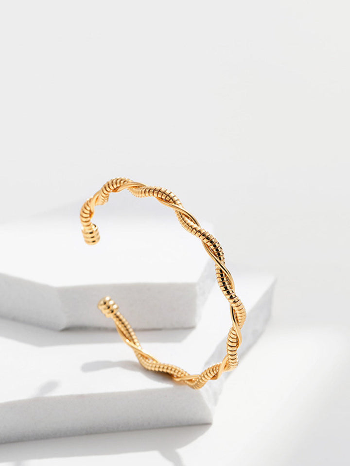 Bracelet Manchette Ouvert Minimaliste