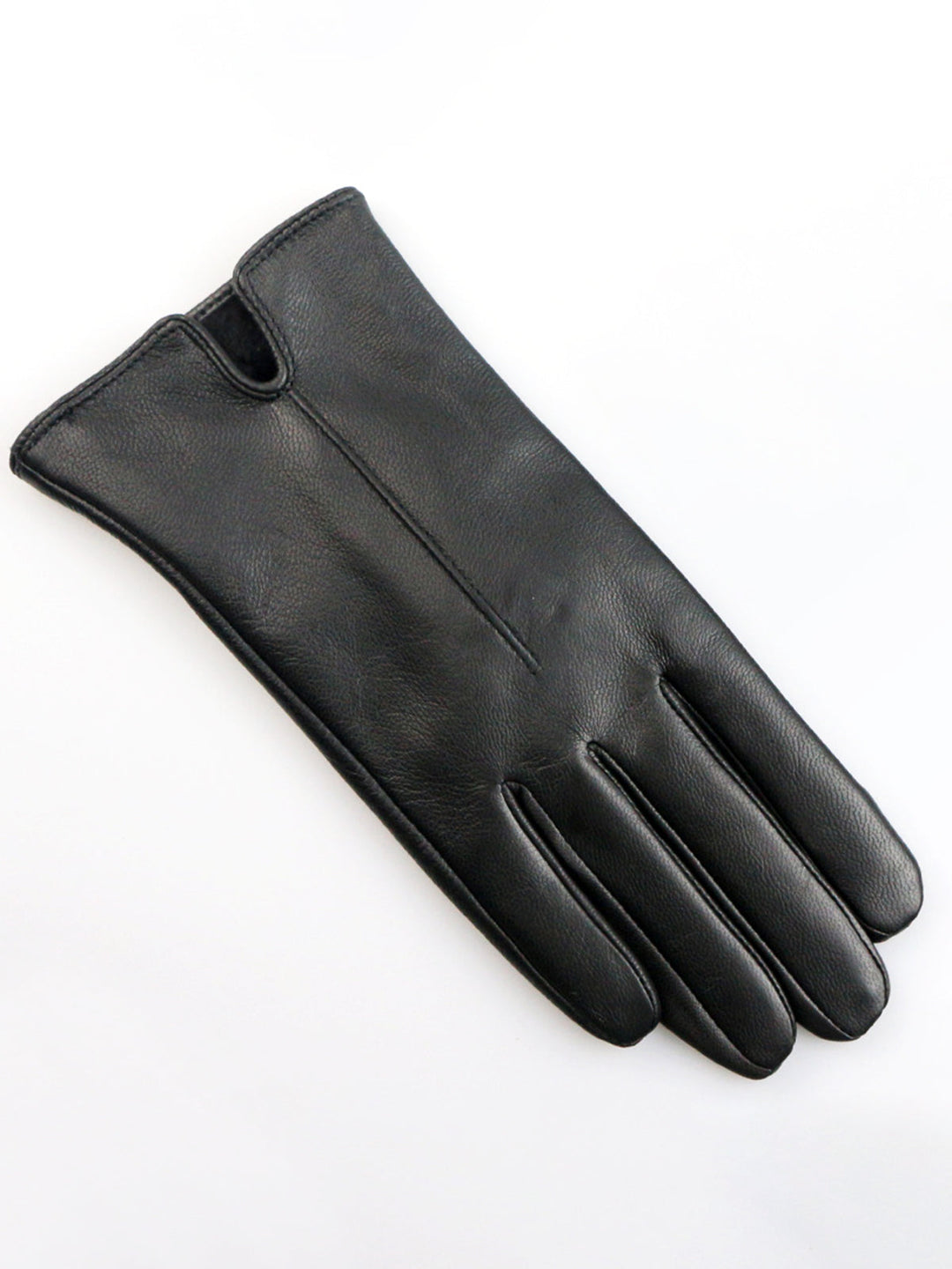 Gants Doublés Polaire Coupe-Vent en Peau de Chèvre
