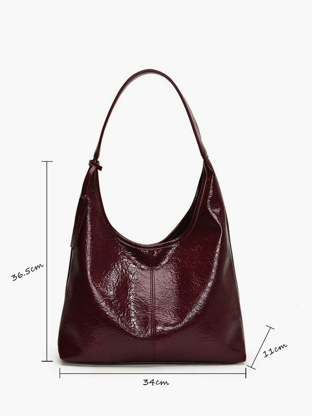 Sac Hobo à Fermoir Bouton