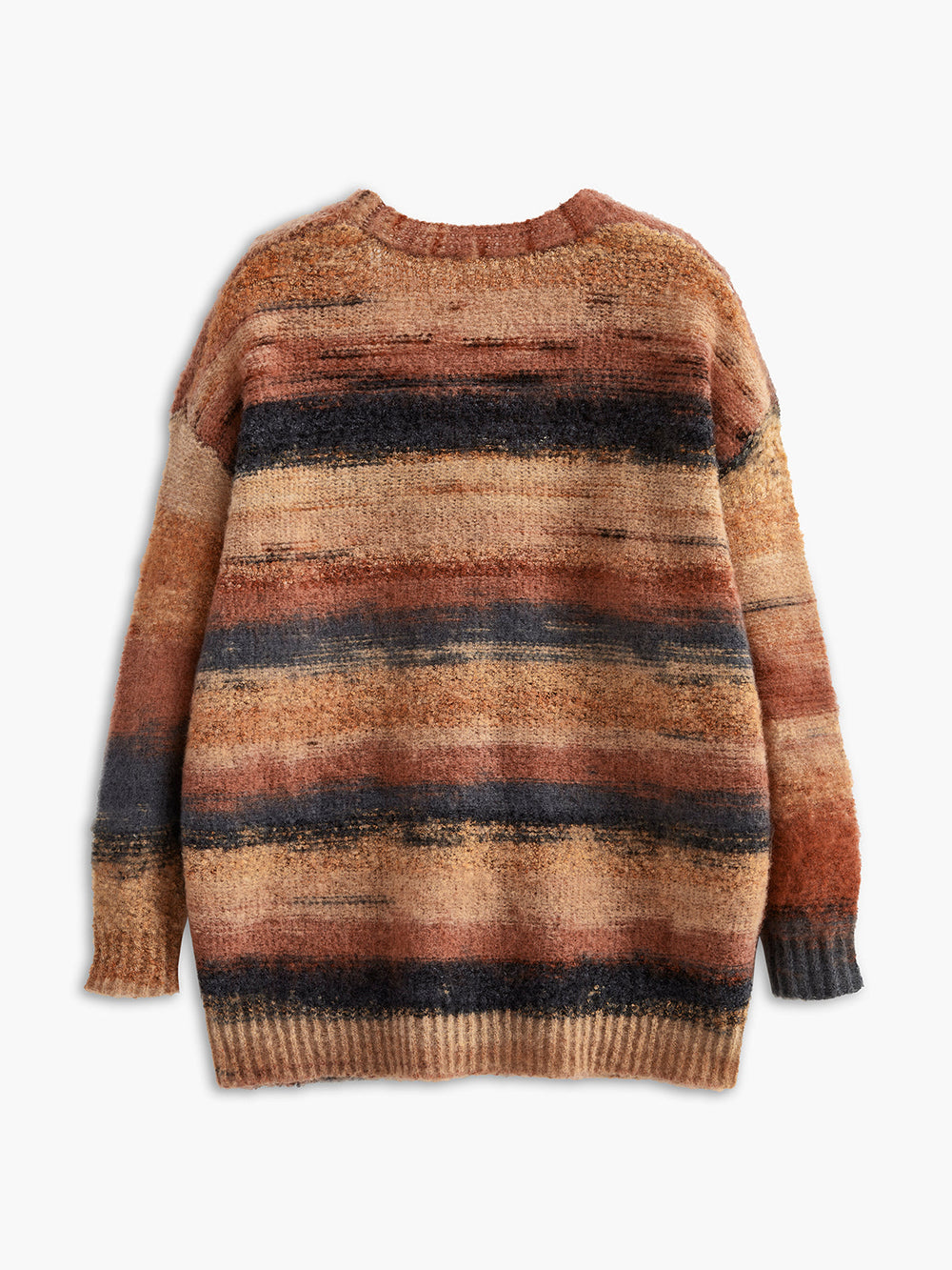 Cardigan Oversize Dégradé Col V
