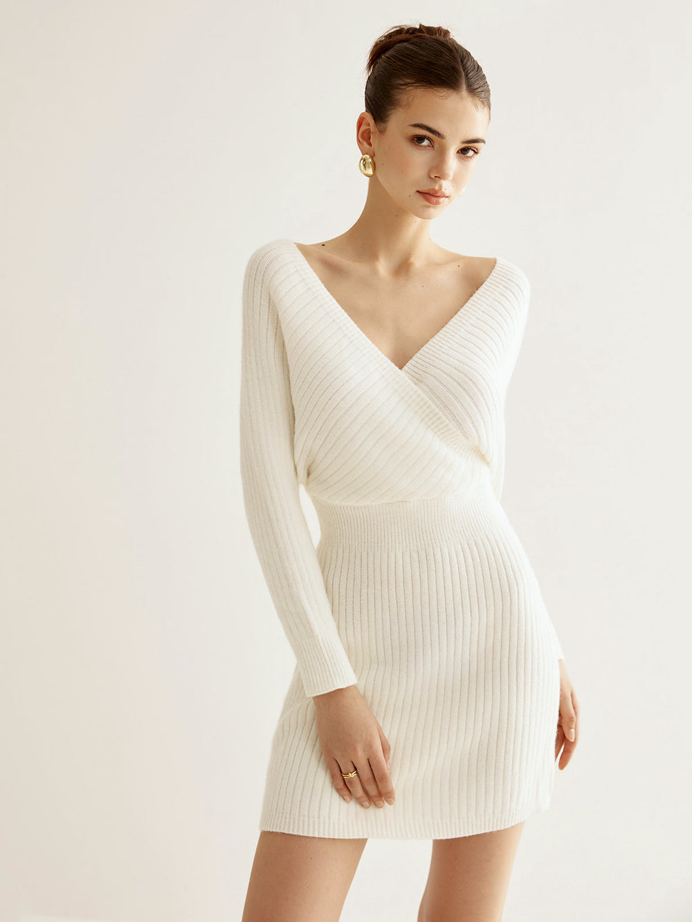 Robe Pull Criss Cross Cintrée