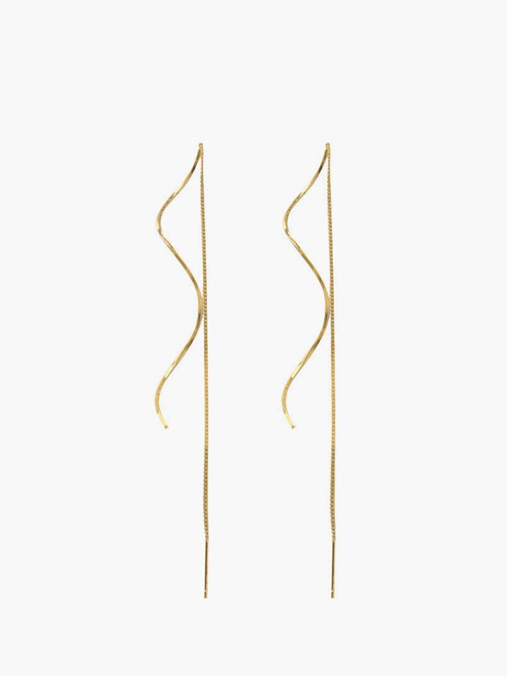 Boucles d'oreilles à glands en spirale