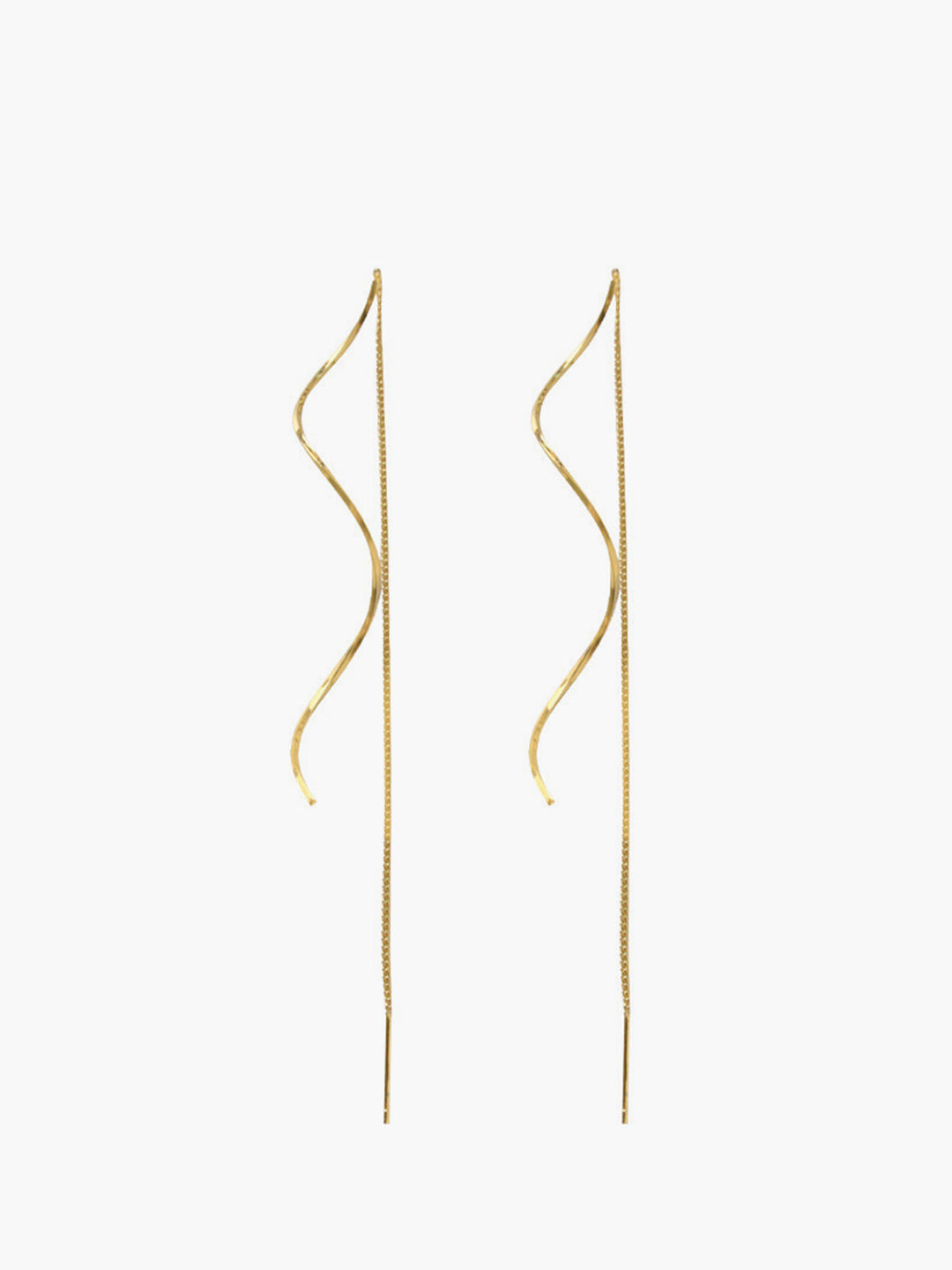 Boucles d'oreilles à glands en spirale
