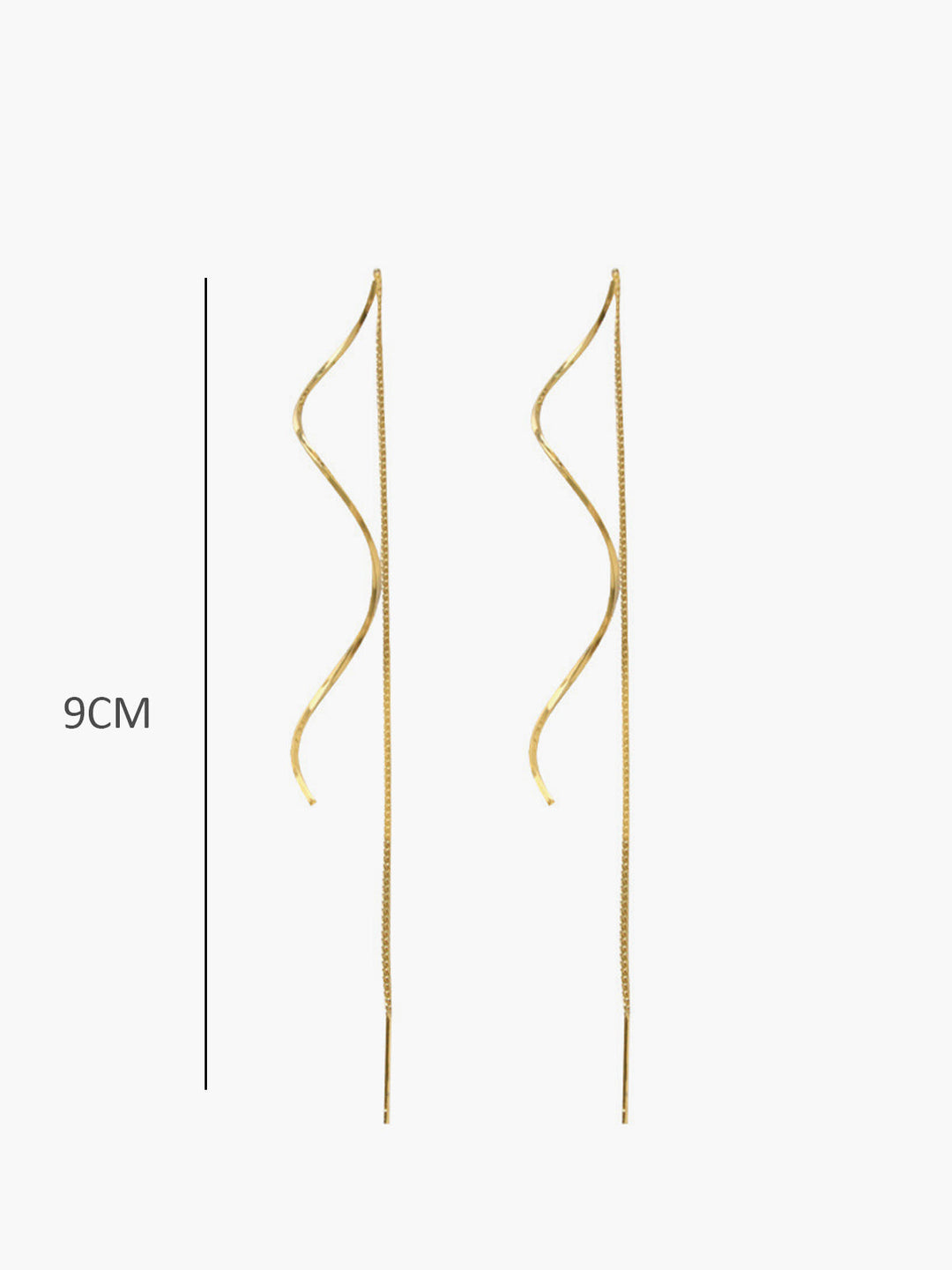 Boucles d'oreilles à glands en spirale