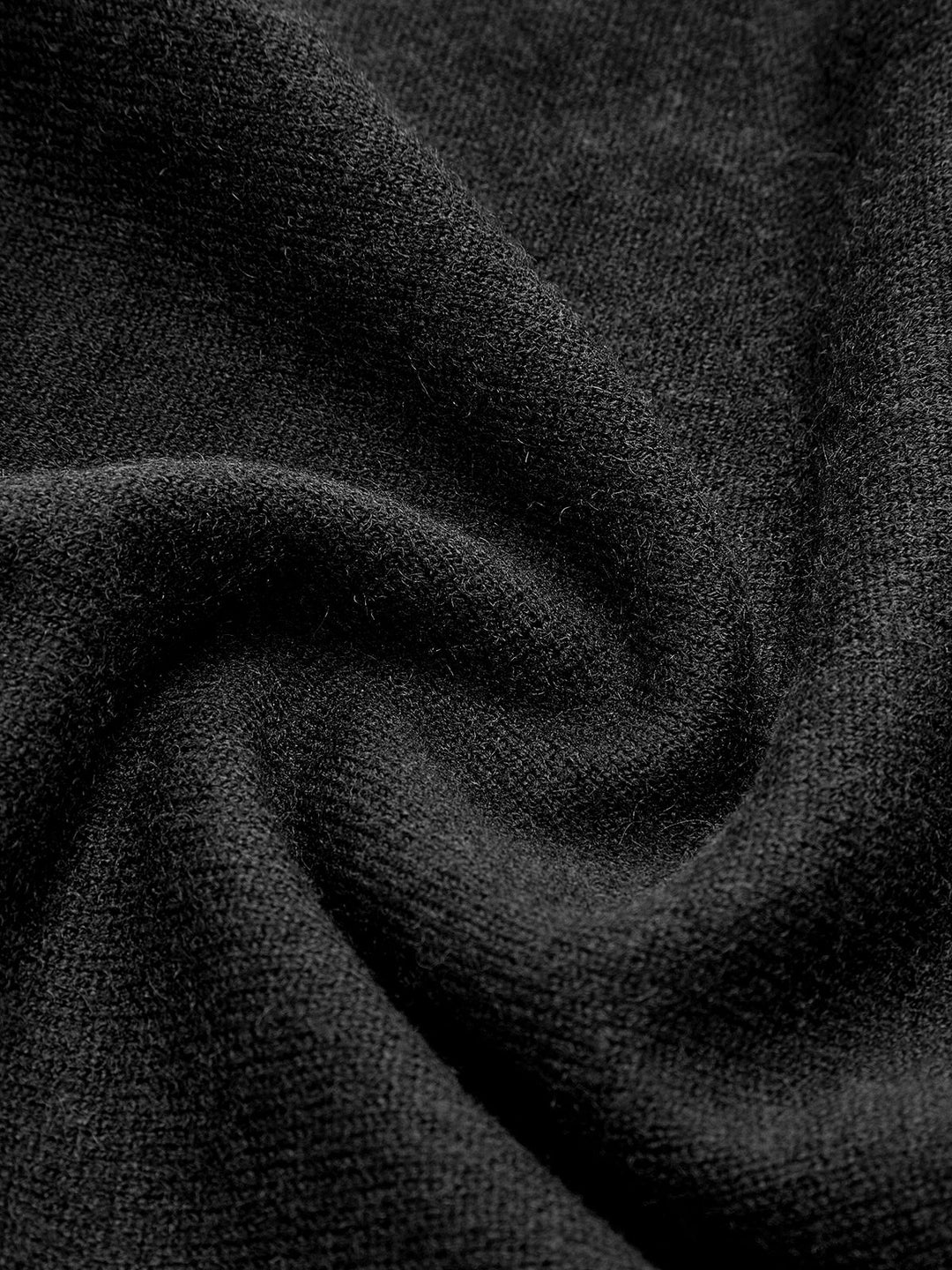 Robe Courte Pull Plissé Uni