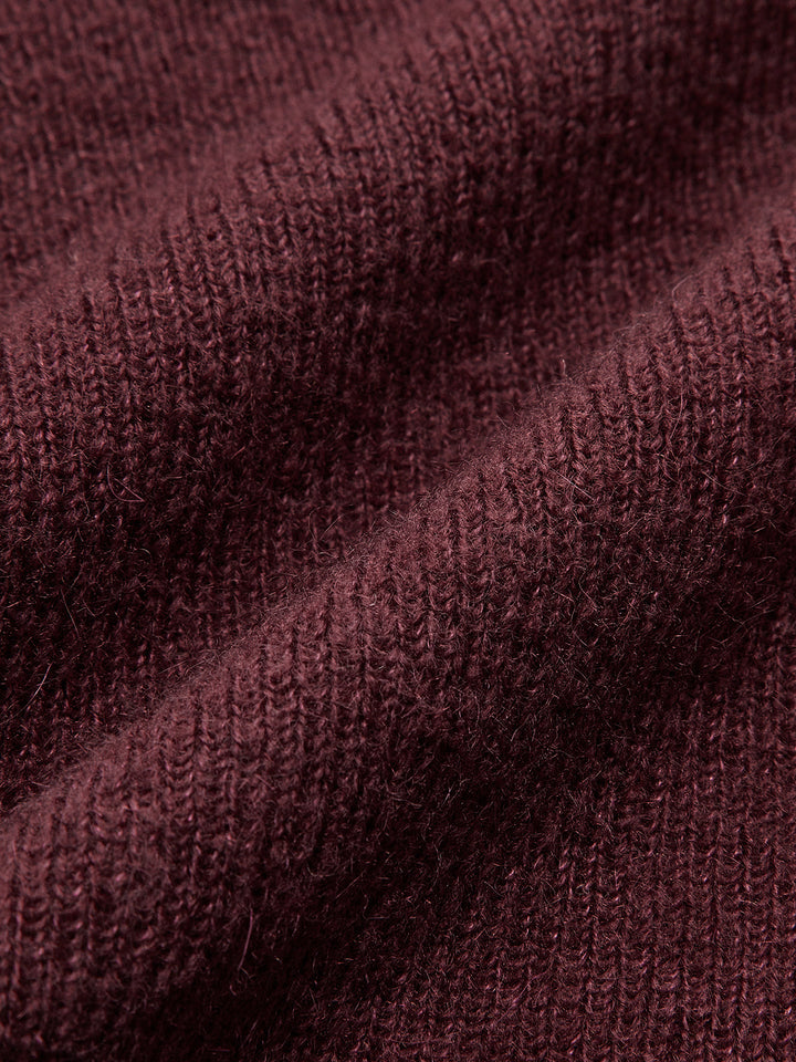 Haut en tricot doux à fleurs 3D