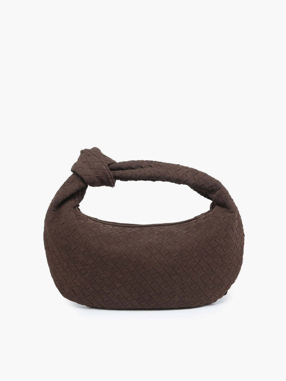 Sac Torsadé en Daim Tressé Rond