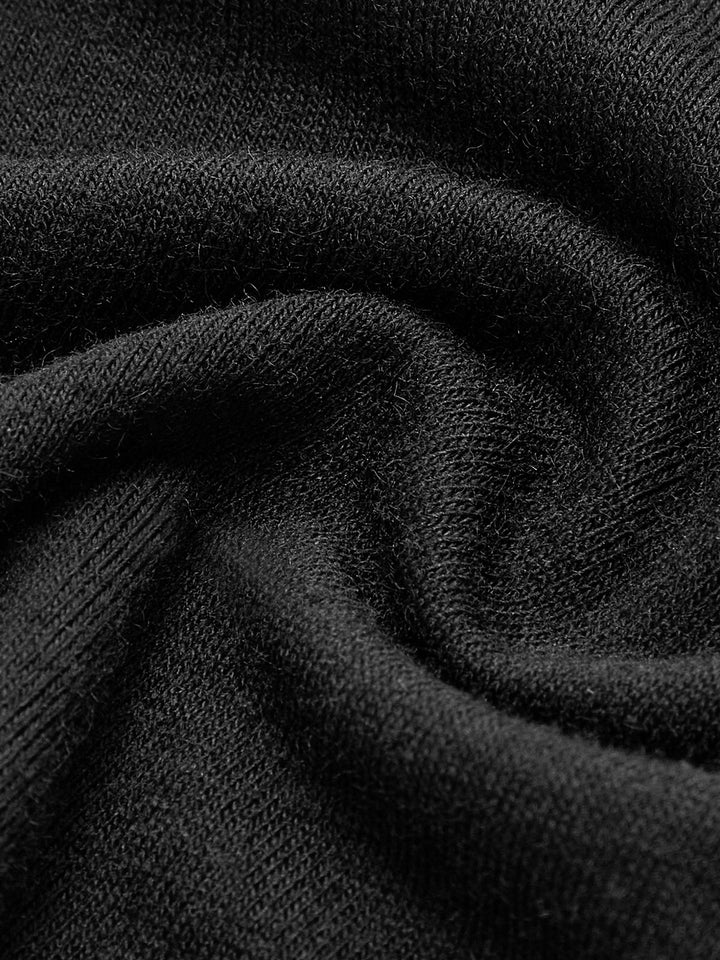Haut en jersey asymétrique à encolure cœur nouée