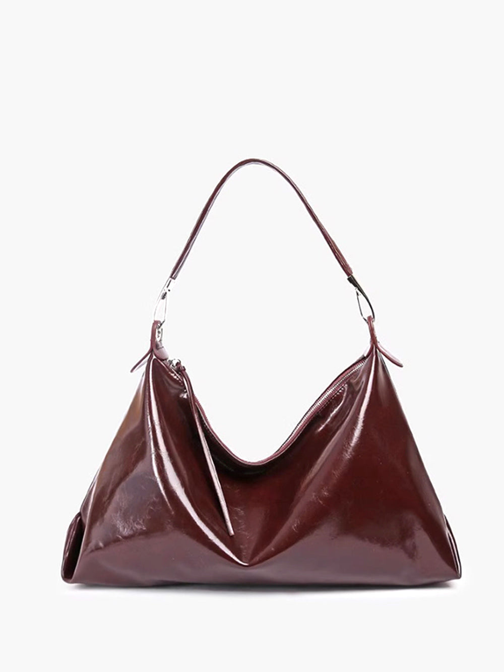 Sac Hobo Souple à Fermeture Éclair