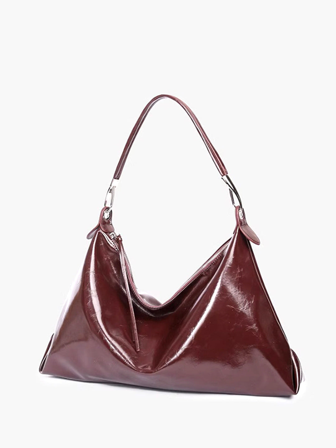 Sac Hobo Souple à Fermeture Éclair