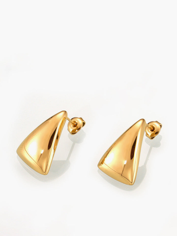 Boucles d'oreilles pendantes triangle