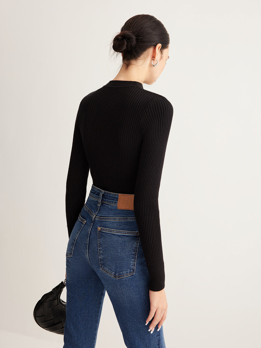 Haut en tricot métallique polyvalent