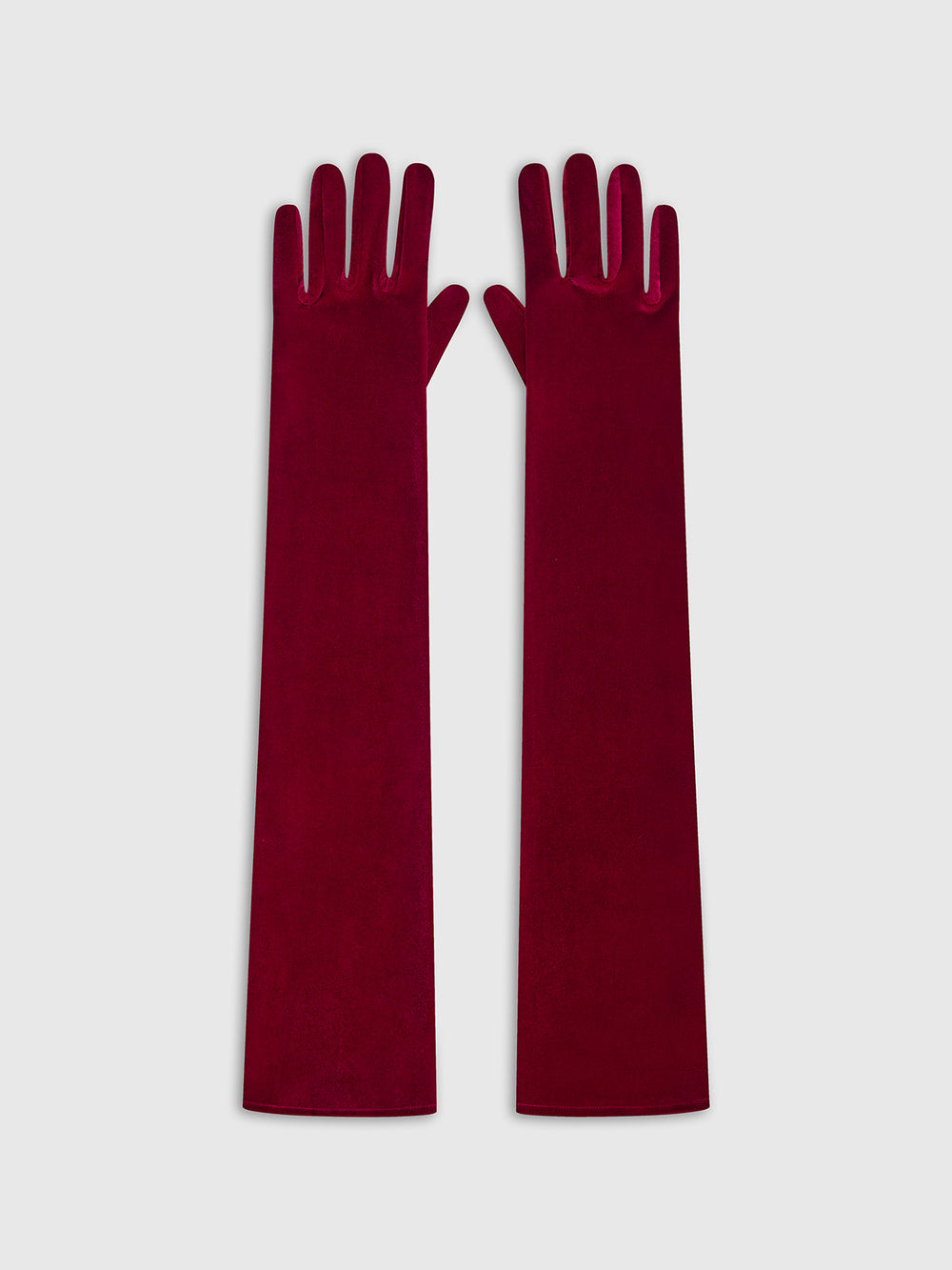 Gants Longs en Velours pour Soirée