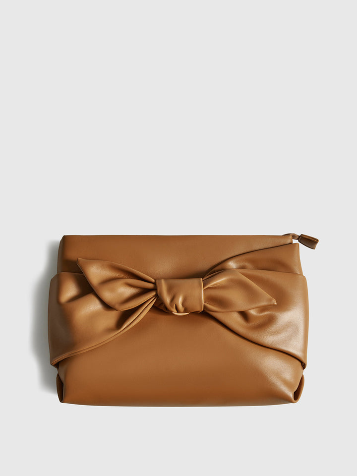 Sac Clutch "Bow Tofu"
