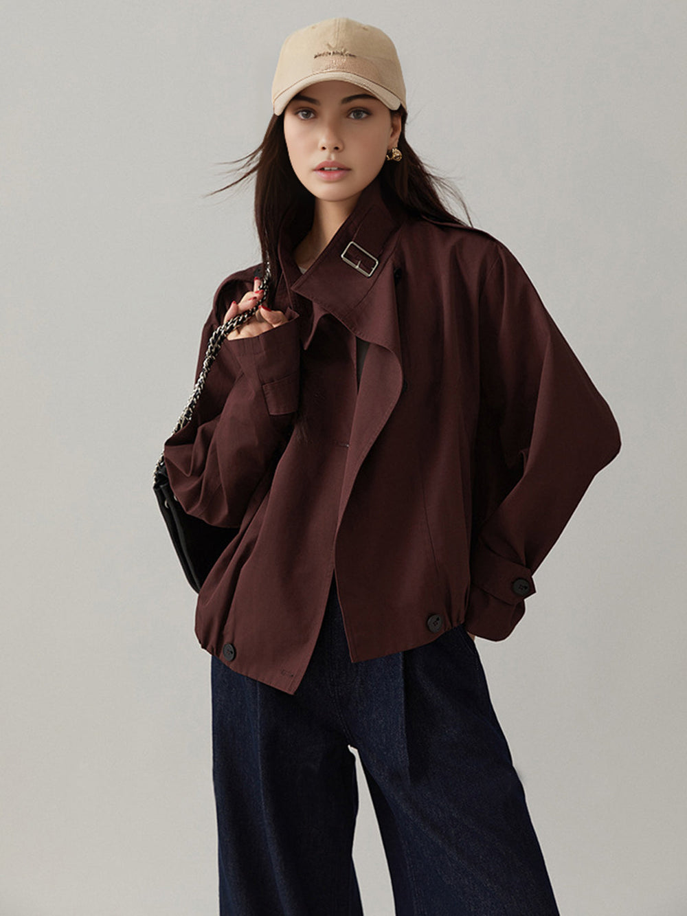 Manteau Long ample vintage