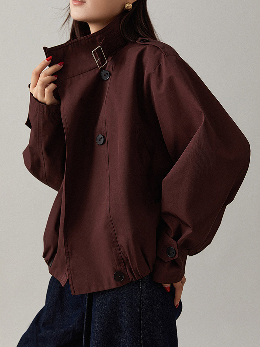 Manteau Long ample vintage