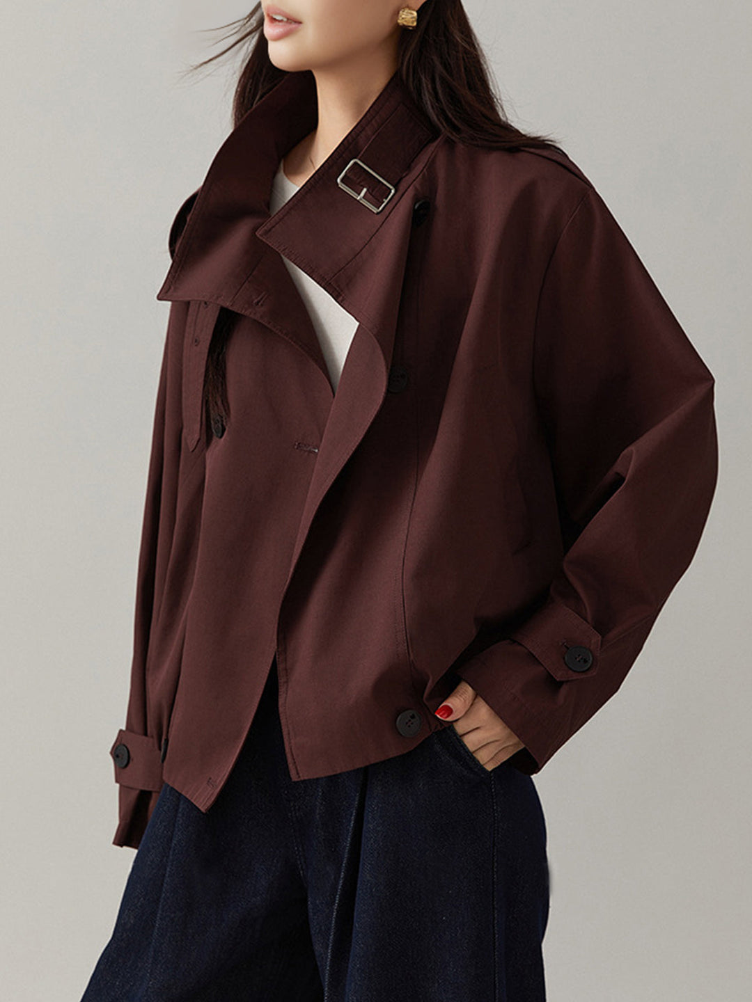 Manteau Long ample vintage