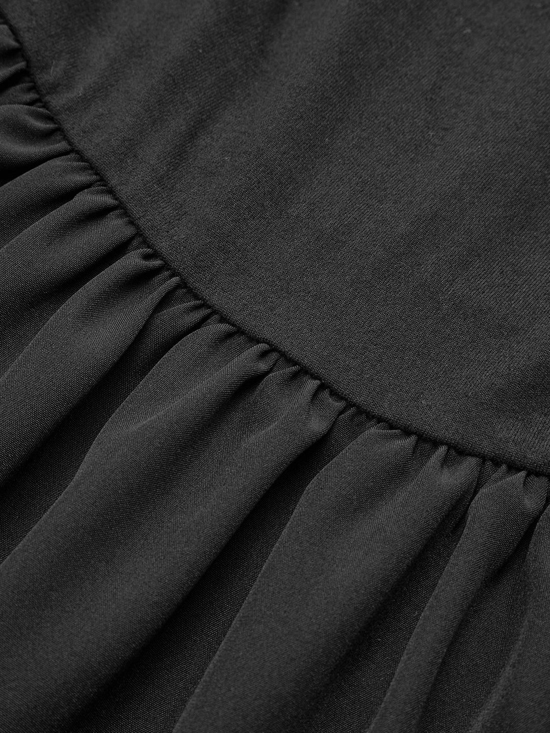 Robe En Jersey Droit Aux Épaules et À La Taille